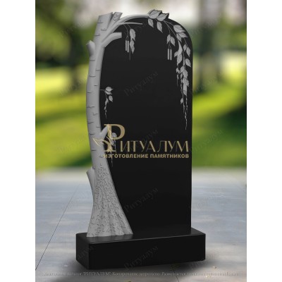 Памятник из гранита Березка 4  — ritualum.ru
