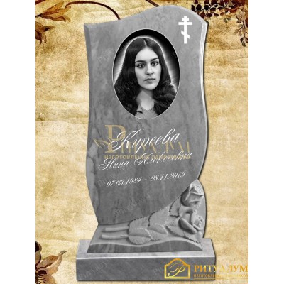 Резной памятник 22 — ritualum.ru
