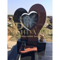 Памятники в виде сердца на могилу в Таганроге Памятники в виде сердца на могилу в Таганроге